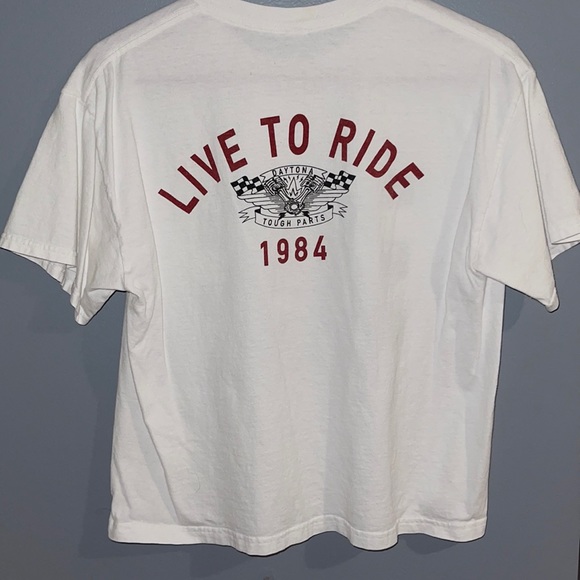 Pacsun Daytona White T-shirt - Picture 2 of 3